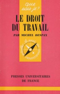 Le droit du travail - couverture livre occasion