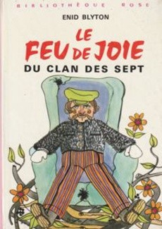 couverture de 'Le feu de joie du Clan des Sept' - couverture livre occasion