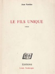 Le fils unique - couverture livre occasion