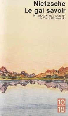 Le gai savoir - couverture livre occasion