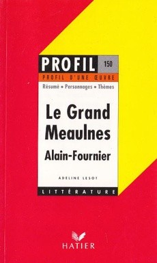 Le Grand Meaulnes - couverture livre occasion