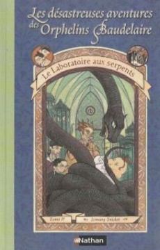 Le laboratoire aux serpents - couverture livre occasion