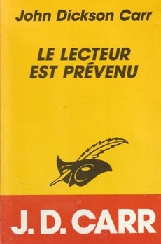 Le lecteur est prévenu - couverture livre occasion