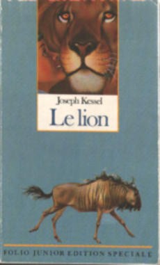 Le lion - couverture livre occasion