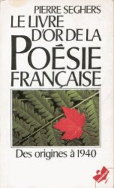 Le livre d'or de la poésie française - couverture livre occasion