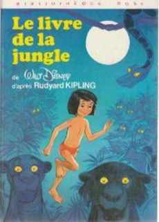 Le livre de la jungle - couverture livre occasion