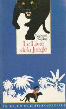 Le livre de la jungle - couverture livre occasion