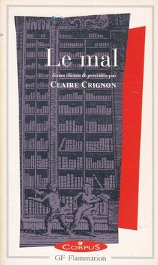 Le Mal - couverture livre occasion