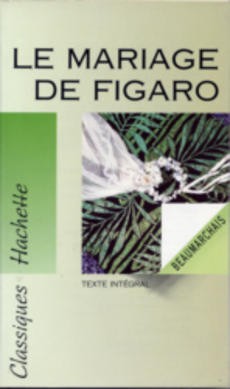 Le mariage de Figaro - couverture livre occasion
