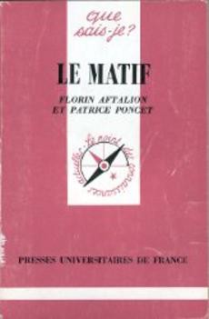 Le matif - couverture livre occasion