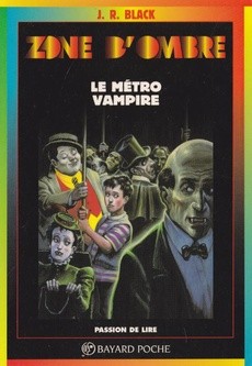 couverture de 'Le metro vampire' - couverture livre occasion