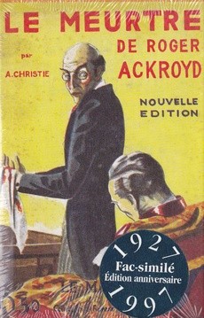 Le meurtre de Roger Ackroyd - couverture livre occasion