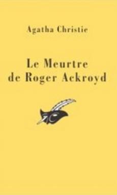 Le meurtre de Roger Ackroyd - couverture livre occasion