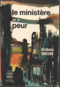 Le ministère de la peur - couverture livre occasion