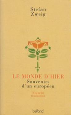 Le monde d'hier - Souvenirs d'un européen - couverture livre occasion