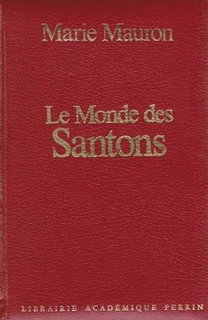 Le monde des Santons - couverture livre occasion