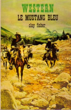 Le mustang bleu - couverture livre occasion