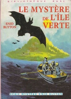 couverture de 'Le mystère de l'île verte' - couverture livre occasion