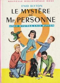 Le mystère de Mr. Personne - couverture livre occasion