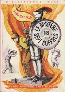 Le mystère des sept coffres - couverture livre occasion