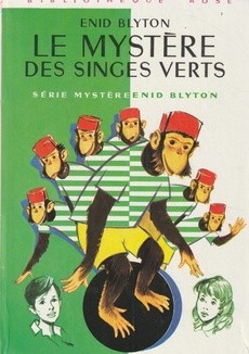 Le mystère des singes verts - couverture livre occasion