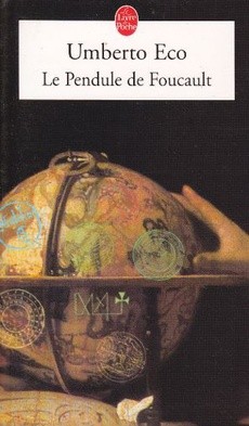 couverture de 'Le pendule de Foucault' - couverture livre occasion