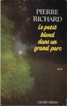 Le petit blond dans un grand parc - couverture livre occasion