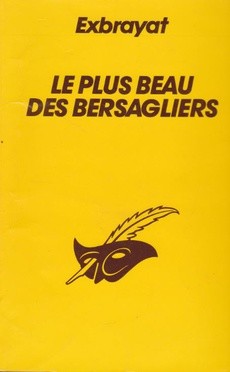 Le plus beau des bersagliers - couverture livre occasion