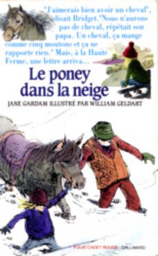 Le poney dans la neige - couverture livre occasion