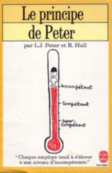 Le principe de Peter - couverture livre occasion