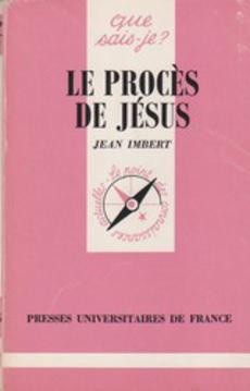 Le procès de Jésus - couverture livre occasion