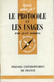 Le protocole et les usages - couverture livre occasion