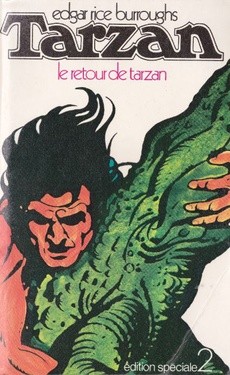 Le retour de Tarzan - couverture livre occasion