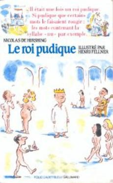 Le roi pudique - couverture livre occasion