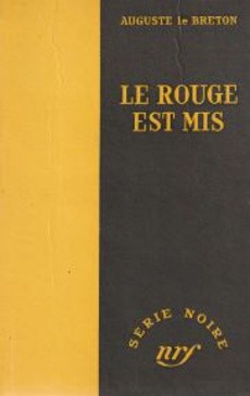 Le rouge est mis - couverture livre occasion