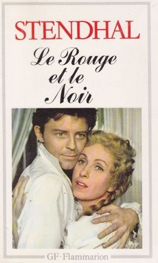 couverture de 'Le rouge et le noir' - couverture livre occasion