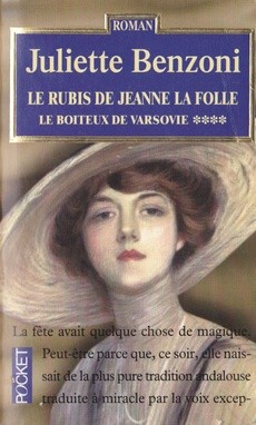 Le rubis de Jeanne la Folle - couverture livre occasion