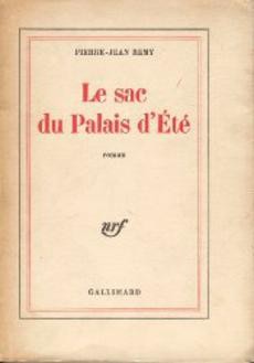 Le sac du Palais d'Eté - couverture livre occasion