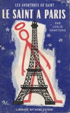 Le Saint à Paris - couverture livre occasion