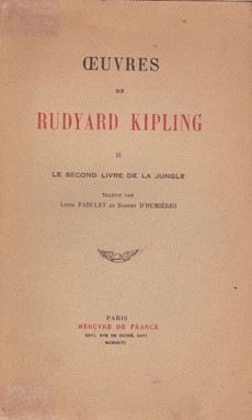 Le second livre de la jungle - couverture livre occasion