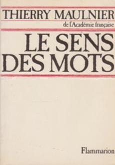 Le sens des mots - couverture livre occasion