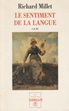 Le sentiment de la langue - couverture livre occasion