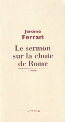 Le sermon sur la chute de Rome - couverture livre occasion