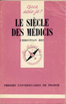 Le siècle des Médicis - couverture livre occasion