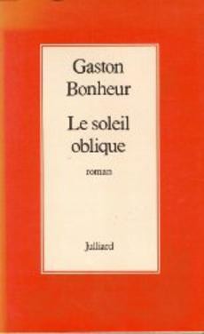Le soleil oblique - couverture livre occasion