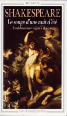 couverture de 'Le songe d'une nuit d'été' - couverture livre occasion