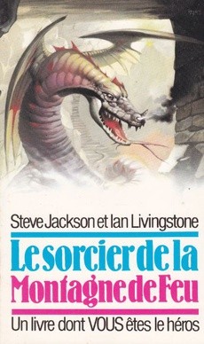 Le sorcier de la Montagne de Feu - couverture livre occasion