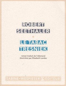 Le tabac Tresniek - couverture livre occasion