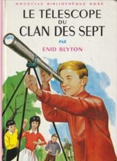 couverture de 'Le télescope du Clan des Sept' - couverture livre occasion