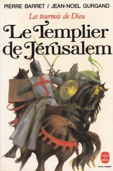 Le templier de Jérusalem - couverture livre occasion